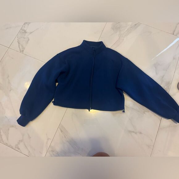 Alphalete Women's Blue sweatshirt Jacket #20. Bnwot - Picture 15 of 16